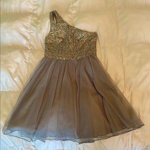 One-Shoulder Formal Dress